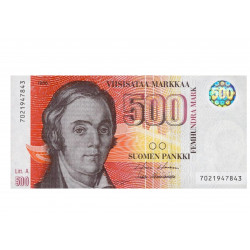 500 finnish mark bill -...