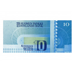 10 finnish mark bill - from...