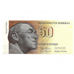 50 finnish mark bill -...