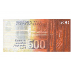 500 finnish mark bill -...