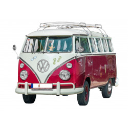 Volkswagen red Kleinbus -...