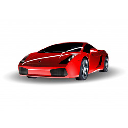 Red Lamborghini - Edible...