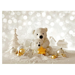 Christmas teddy bears -...