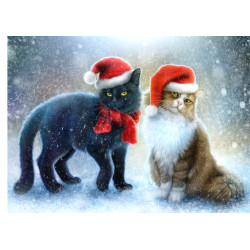Christmas cats - edible...