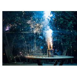 Sparkling fireworks -...