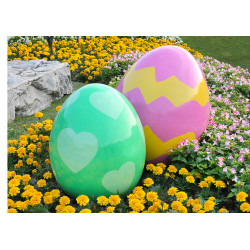 Easter - Huge easter eggs -...