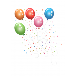 Colorful party balloons -...