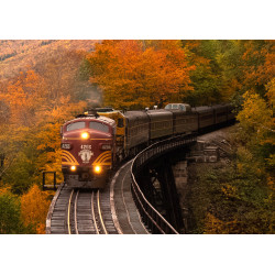 Autumn steam train - Edible...