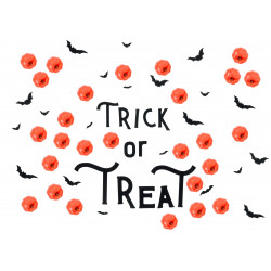 Trick or treat - Edible cake topper