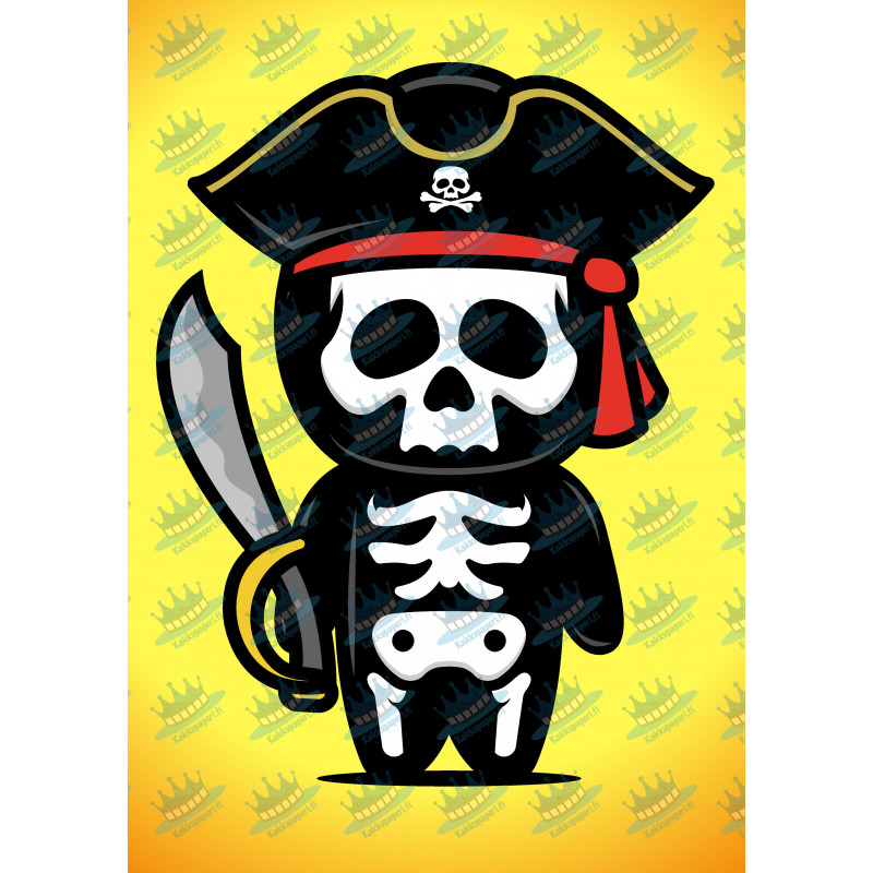 Skeleton Sword Pirate