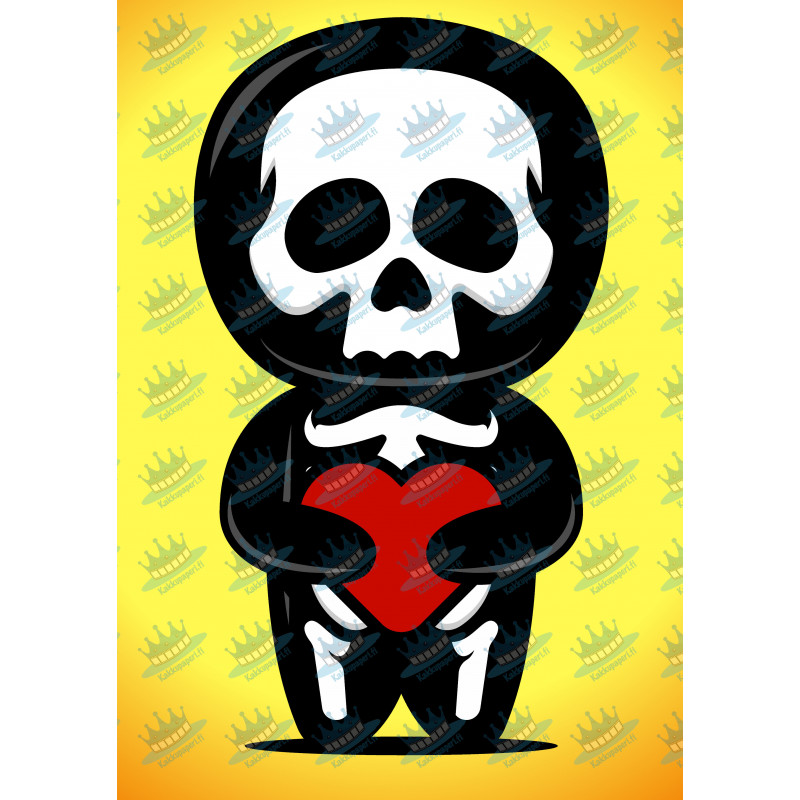 Skeleton With Heart