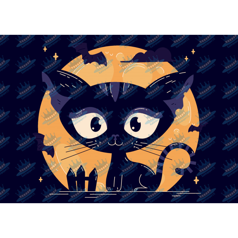 Cats Full Moon