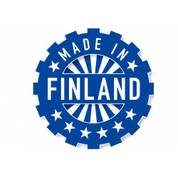 Made in Finland - edible cake topper