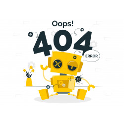 Robot med 404 error - Ätbar tårta bild för tårta