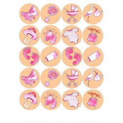 Tyttöjen tavaroita - Syötävä muffinssikuva
