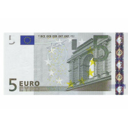 5 EUR seteli - Syötävä kakkukuva kakkuun