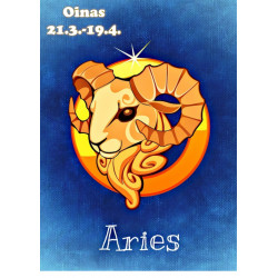 Star sign: Aries - Edible cake topper