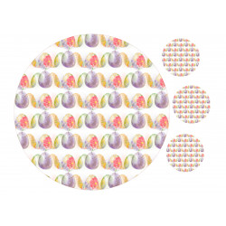 Spring egg print - edible cake topper