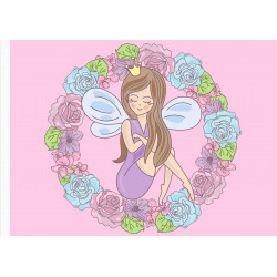 Fairy princess - Edible cake topper