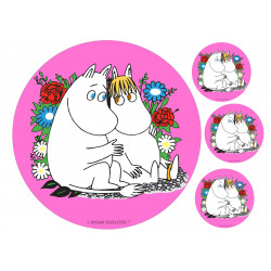 Moomin - Moomin and Snork Maiden - Edible cake topper
