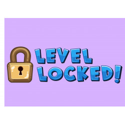 Level Locked! - Ätbar tårtabild för tårta