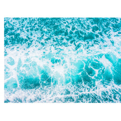 Surface of the sea - rectangle edible cake decoration