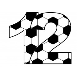Football number twelve -...