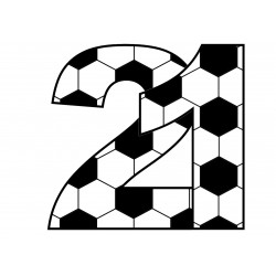Fotbollsnummer 21 - Ätbar...