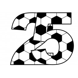 Fotbollsnummer 25 - Ätbar...