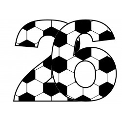 Fotbollsnummer 26 - Ätbar...