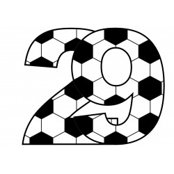 Fotbollsnummer 29 - Ätbar...