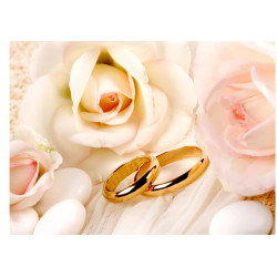 Rings and roses - Edible...