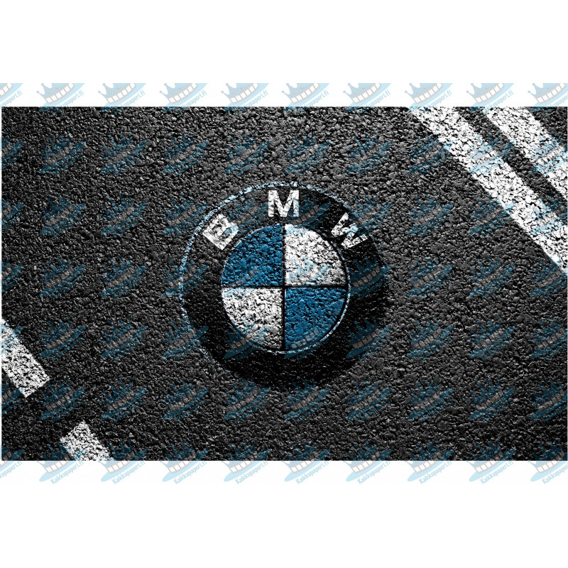 BMW logo - Edible cake topper